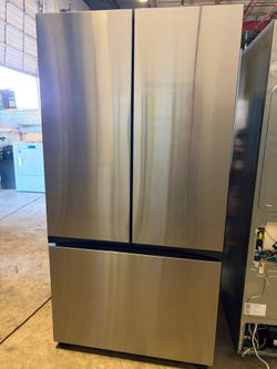 🔥 CLEARANCE 🔥 USED ​​SAMSUNG 3-DOOR FRENCH DOOR REFRIGERATOR 💥