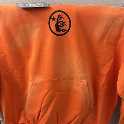 Hellstar hoodie Orange Size L