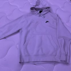 White nike hoodie