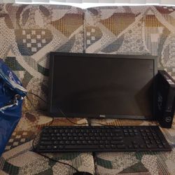 Computer And Printer Set