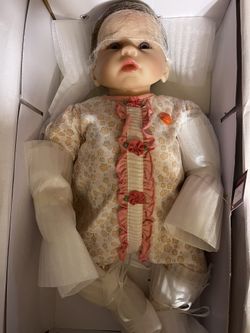 The Ashton-Drake Galleries Katie Reborn Lifelike Baby Doll 19 Inches, Interactive Breating and Cooing