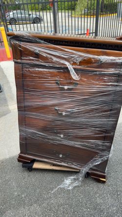 Dresser, nightstand and chest
