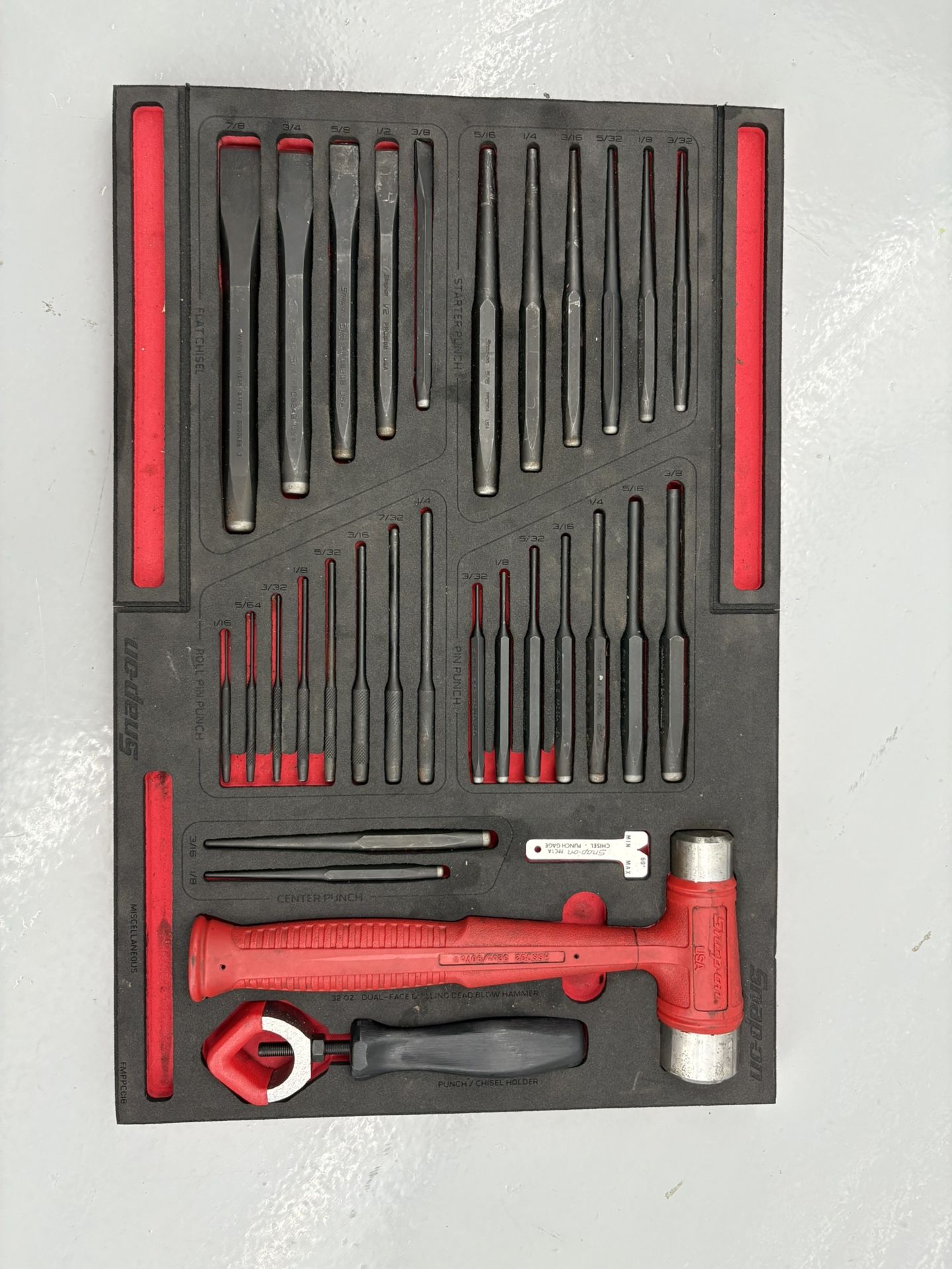 Snap On Punch Set