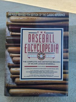 Baseball Encyclopedia Book