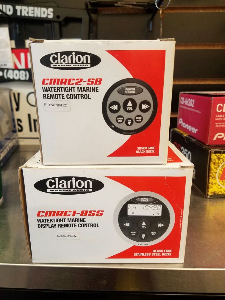 Clarion marine remotes