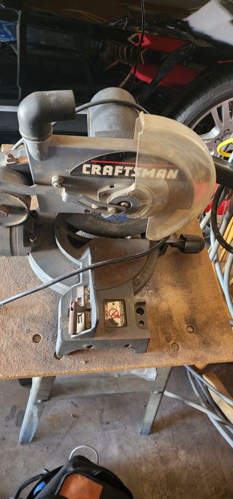 Craftsman, miter saw.