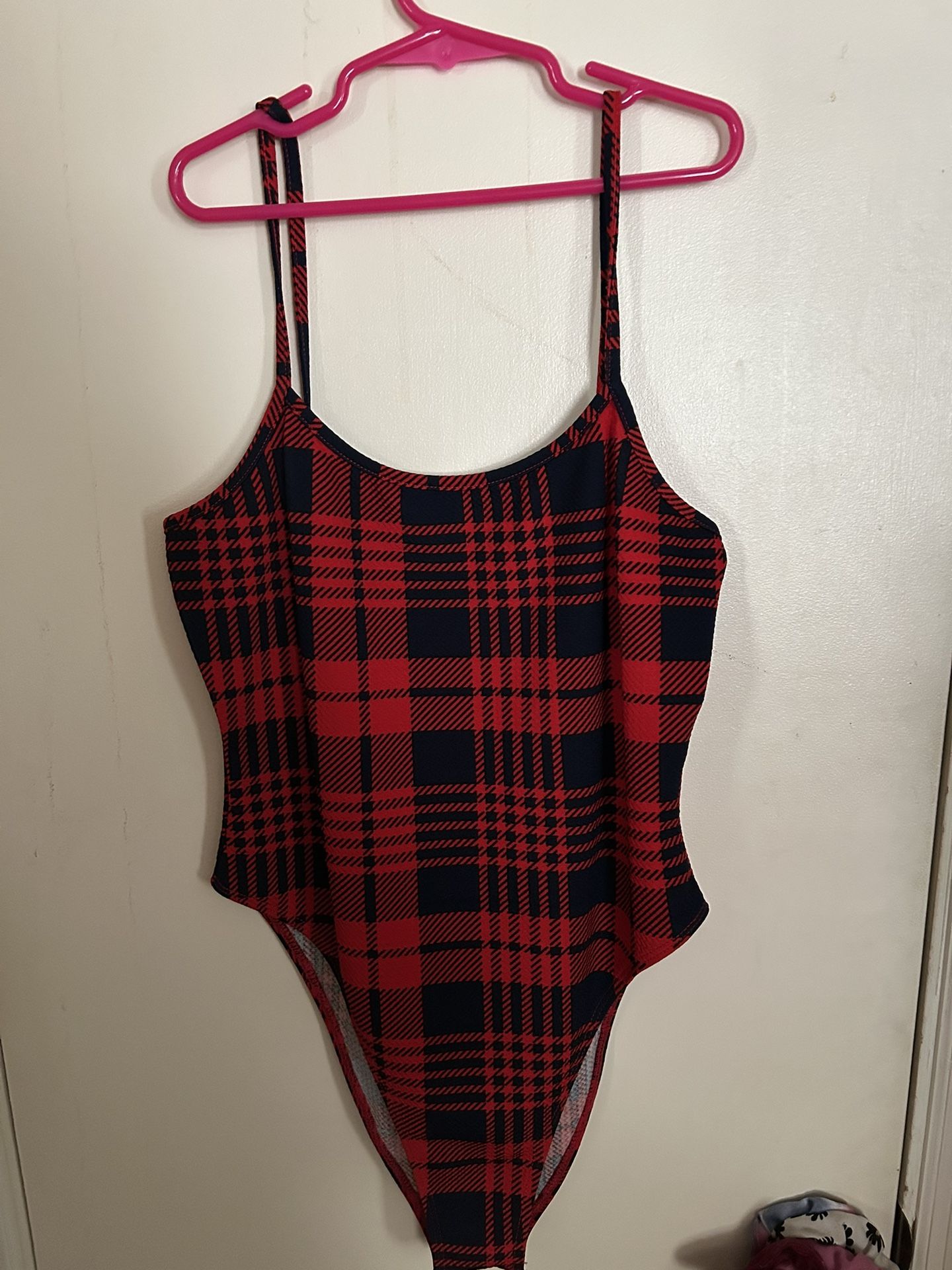 Plaid Bodysuit