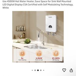 Tankles Water Heater 