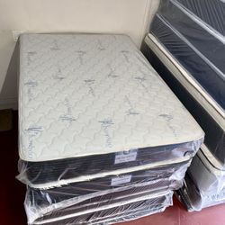 Full Size Mattress 10 Inches Quality and Comfort New From Factory Wrapped In Plastic Also Available: Twin, Queen And King Same Day Delivery
