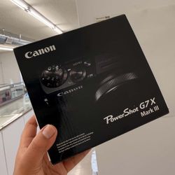 Canon Power Shot G7x Mark III 