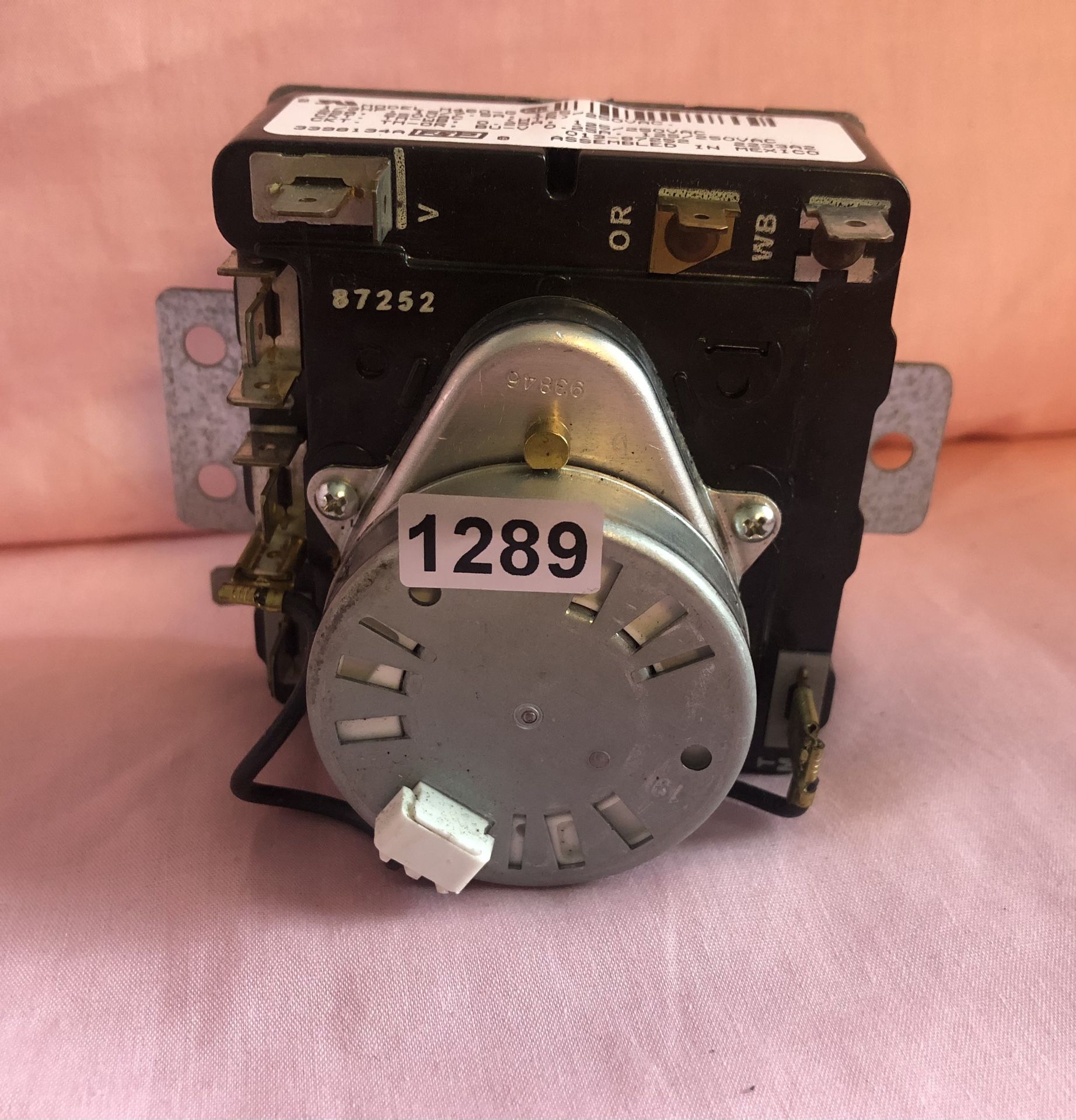 Whirlpool Dryer Timer Part # 3398134A Preowned