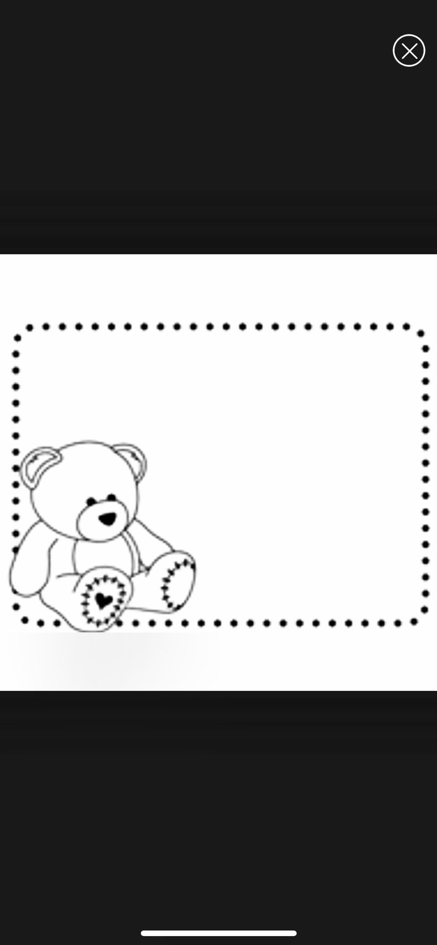 Darice Embossing Folder Bear Boarder