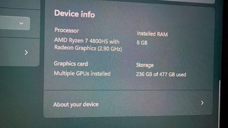Rog laptop