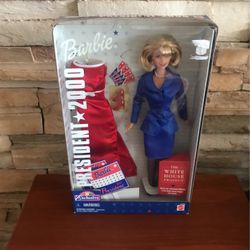 Barbie For President 2000 The White House Project Doll