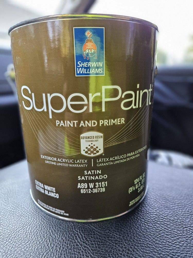 Sherwin Williams Super Paint One Gallon Grey Brand NEW