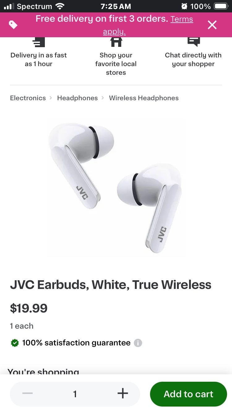 JVC earbuds