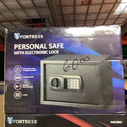 Fortress Personal Safe With Electronic Lock
