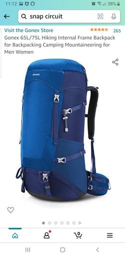 New Hiking Backpack Gonex 65/75L. GXO53C