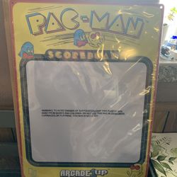 PAC-Man Tin Score Board