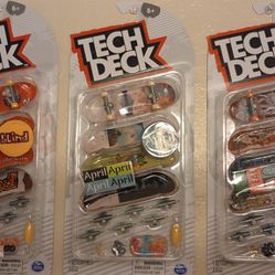HUGE BUNDLE OF TECH DECK ITEMS, ALL BRAND NEW UNOPENED FOR ONLY $75!!!!!!!!!!!!!!!!