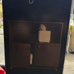 Wall Cabinet with Towel Bar