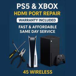 PS5 And Xbox HDMI Port Repair