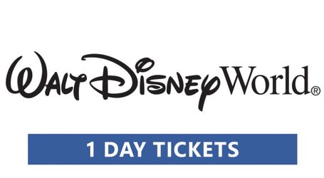 Disney Tickets One Day Pass 