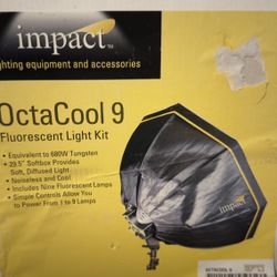 Two OctaCool 9 Lights **No Stand Included**