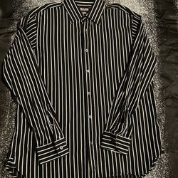 Mens Large Michael Kors Dress Shirt