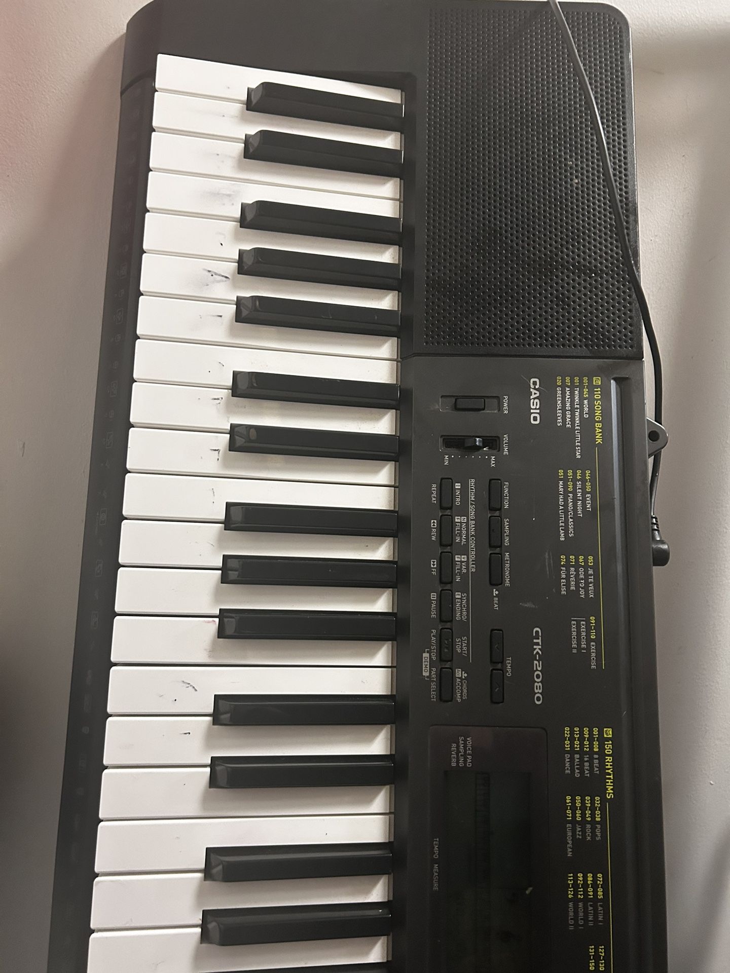 Keyboard - Casio CTK-2800 61-key portable keyboard.