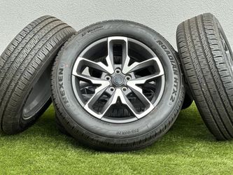 20" Jeep Wrangler Wheels Gladiator JT JK Gladiator Rims JL 32" Tires Grand Cherokee Rubicon 4xe
