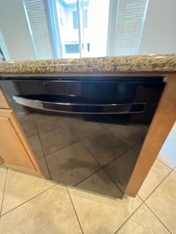 Built-In Black Dishwasher