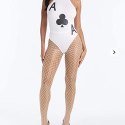 Ace of Clubs Halloween Bodysuit Costume
