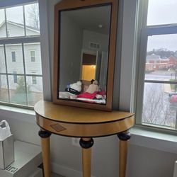 Table And Mirror