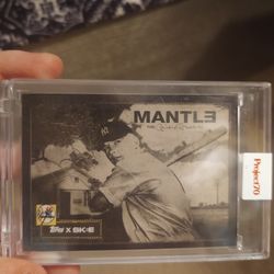 Mickey Mantle Project 70 Topps Card