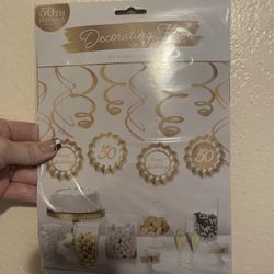 50th birthday celebration party kit