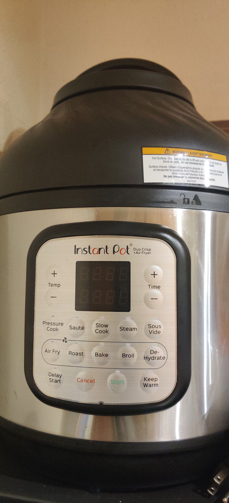 Instant Pot Duo (with Airfryer lid) Like New