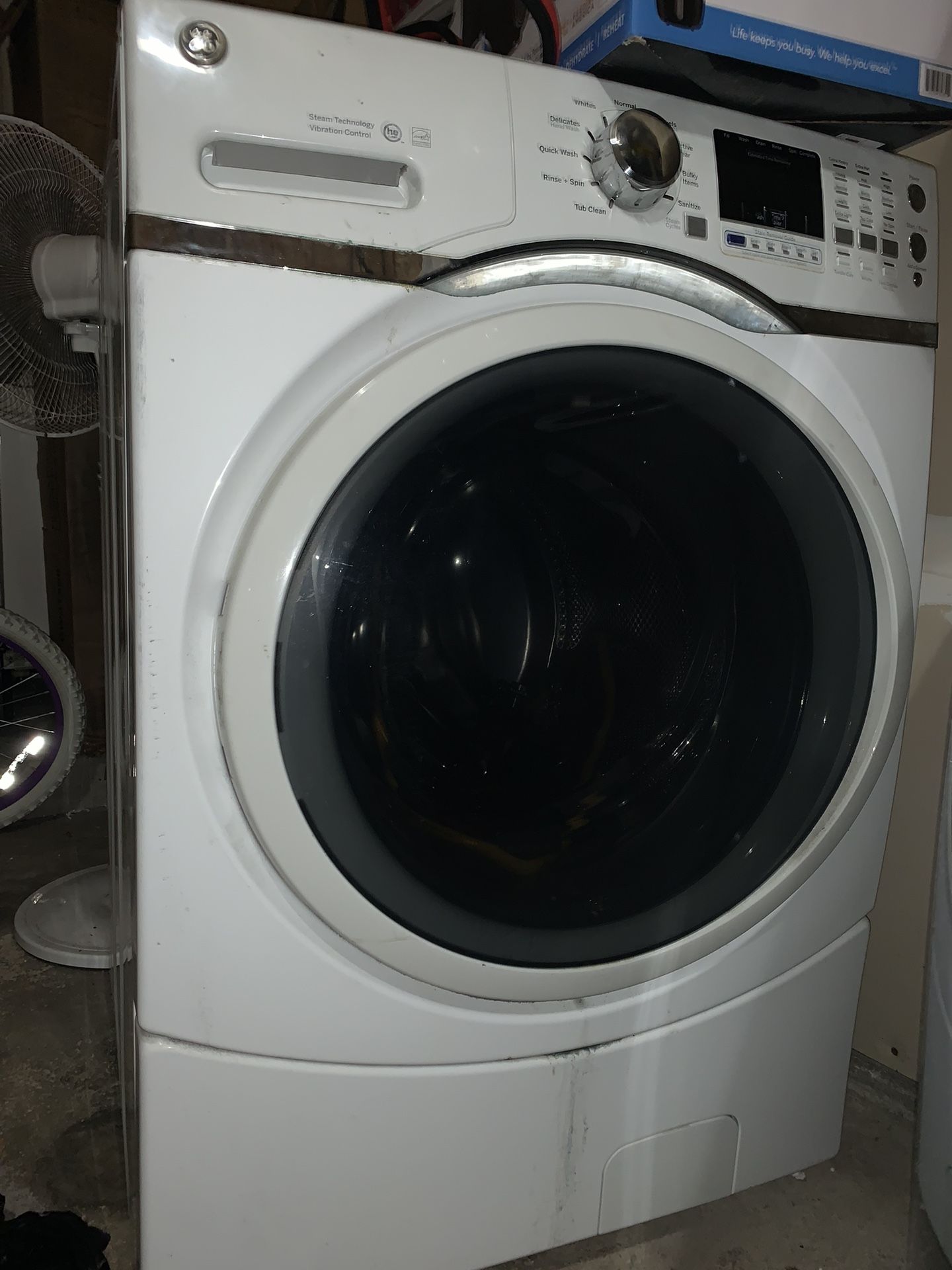 GE WASHER/DRYER