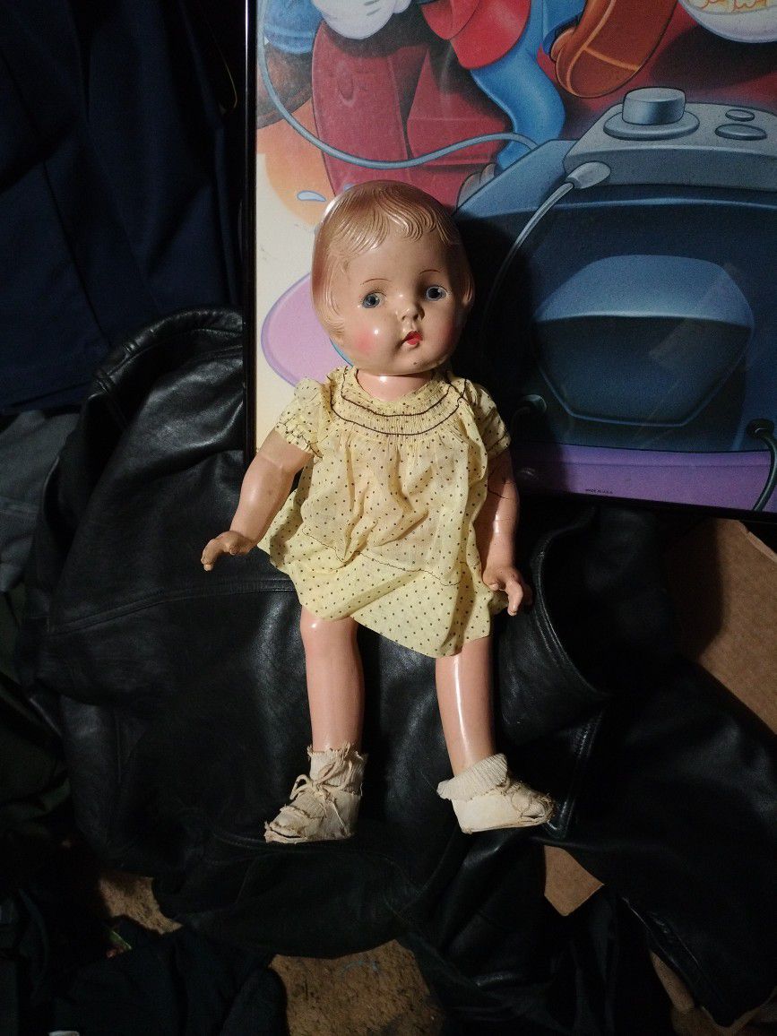 Rare Find Vintage Hard Body Baby Doll