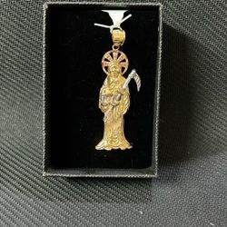 Santa Muerte Pendant  #92407-1