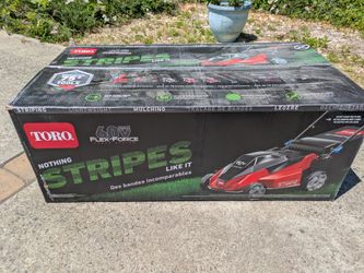 Toro 60 Volt lawn mower, brand new never opened