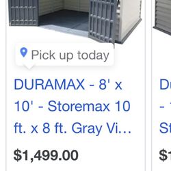New Shed 10 By 8 In Box 