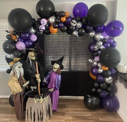 Halloween Balloon Arch 