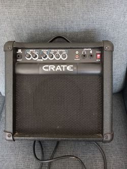 Crate 15 guitar amp, like new.