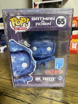 DC Art Series Mr. Freeze (blue/white) Pop! Vinyl Figure #65
