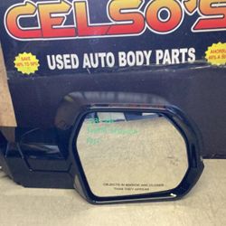23 26 Toyota Sequoia RH Mirror W/camera OEM. Black