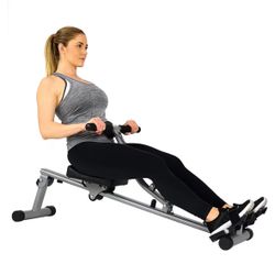 Sunny Health & Fitness Compact Adjustable Rowing Machine
