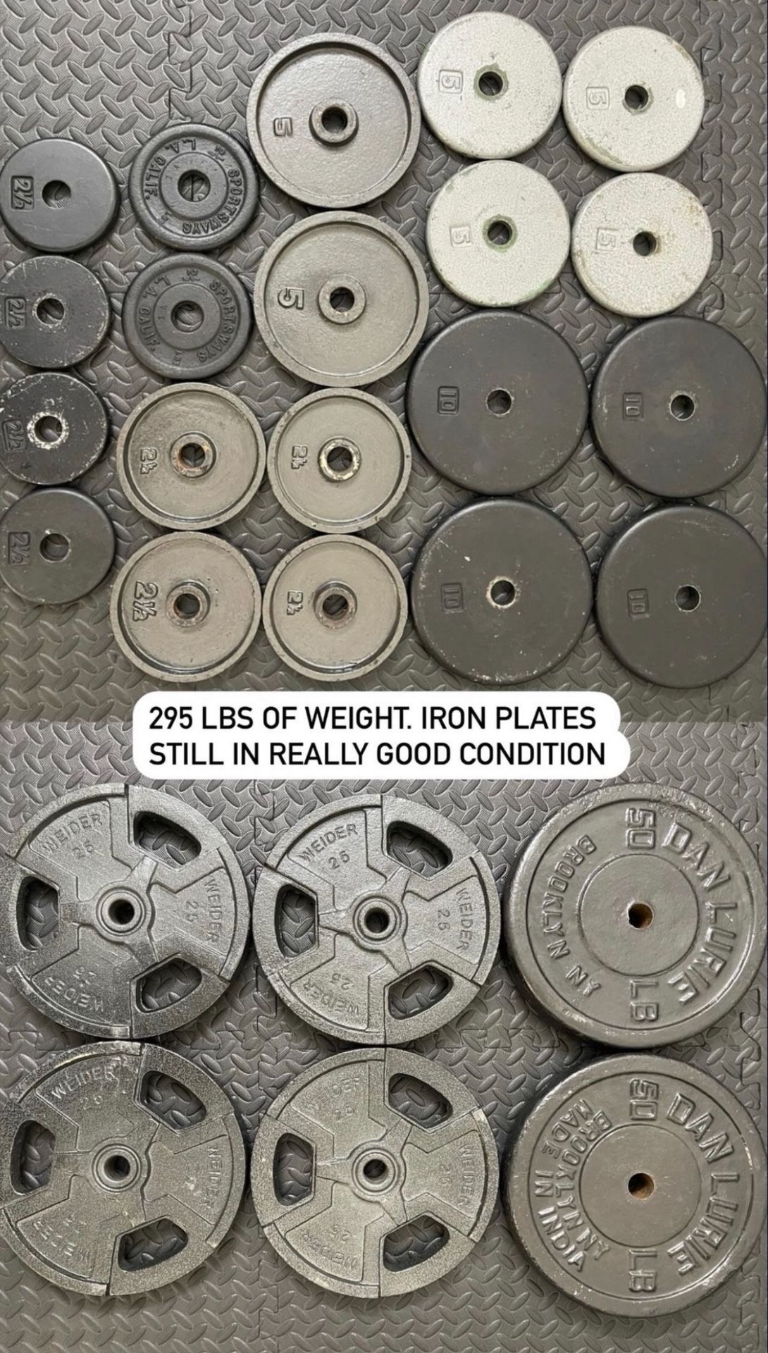 Iron Weight Plates