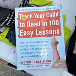Teach Your Child To Read Book