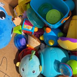Box Of Baby Toys